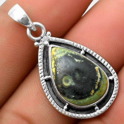 Natural Star Galaxy Jasper Pendant P-1495 SDP113139