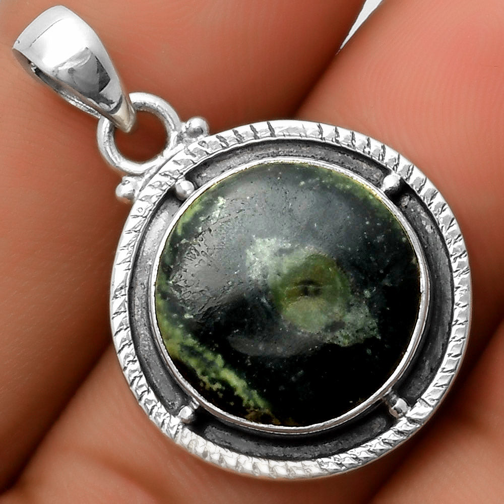 Natural Star Galaxy Jasper Pendant P-1495 SDP113146