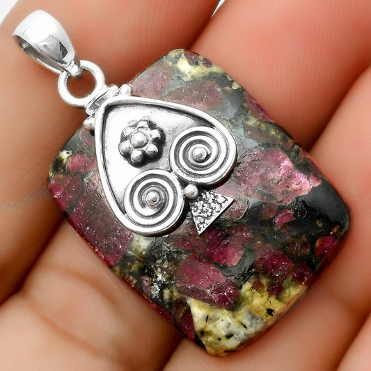 Natural Russian Eudialyte Pendant P-1388 SDP113234