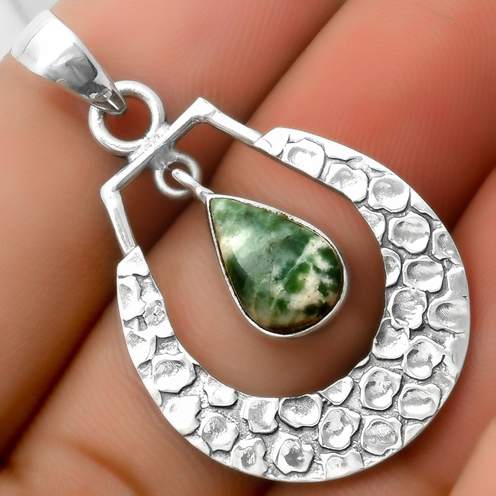 Natural Dioptase Pendant P-1343 SDP113439