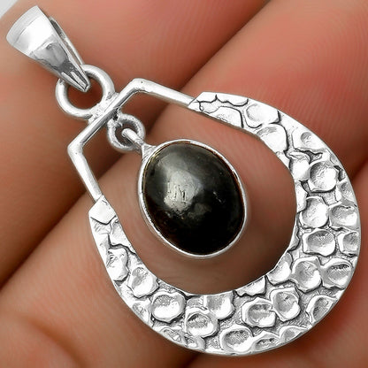 Natural Nuummite Pendant P-1343 SDP113444