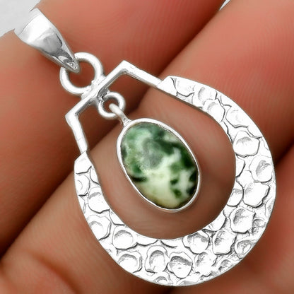 Natural Dioptase Pendant P-1343 SDP113455