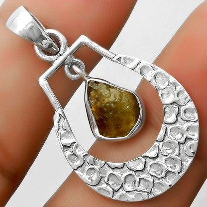 Natural Rare Kornerupine Rough Pendant P-1343 SDP113456