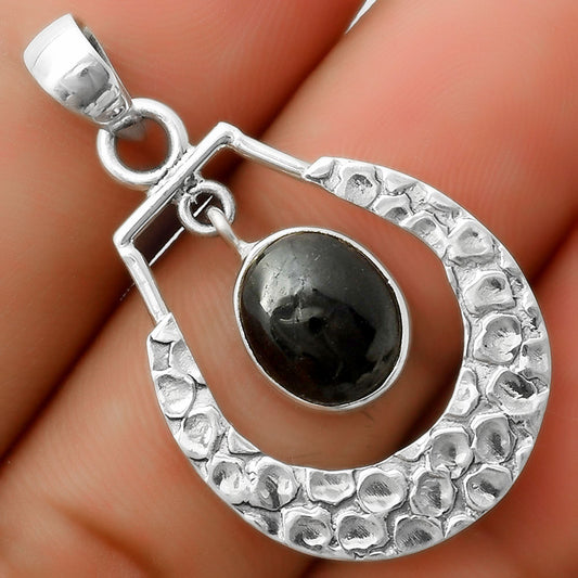 Natural Nuummite Pendant P-1343 SDP113469