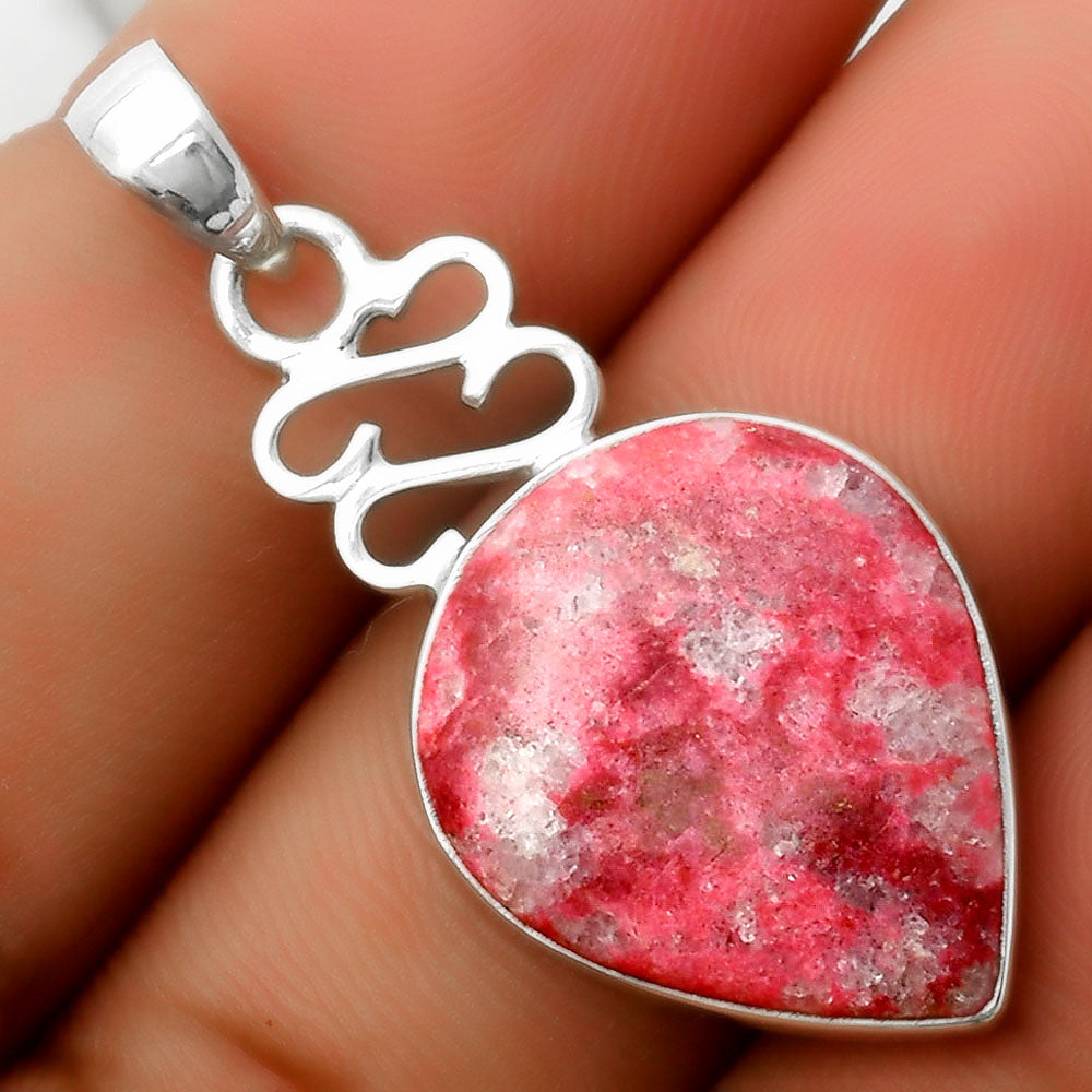 Natural Pink Thulite - Norway Pendant P-1554 SDP113578