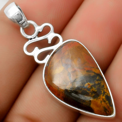 Natural Purple Cow Jasper Pendant P-1554 SDP113598