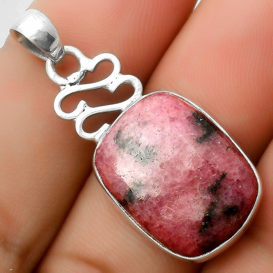 Natural Rhodonite Pendant P-1554 SDP113601