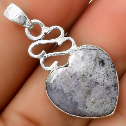 Heart Arizona Burro Creek Jasper Pendant P-1554 SDP113613