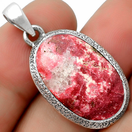 Natural Pink Thulite - Norway Pendant P-1538 SDP113812