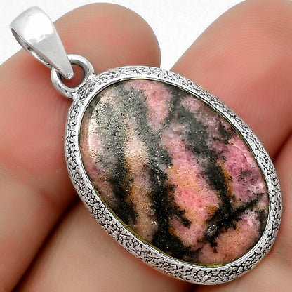Natural Rhodonite Pendant P-1538 SDP113819