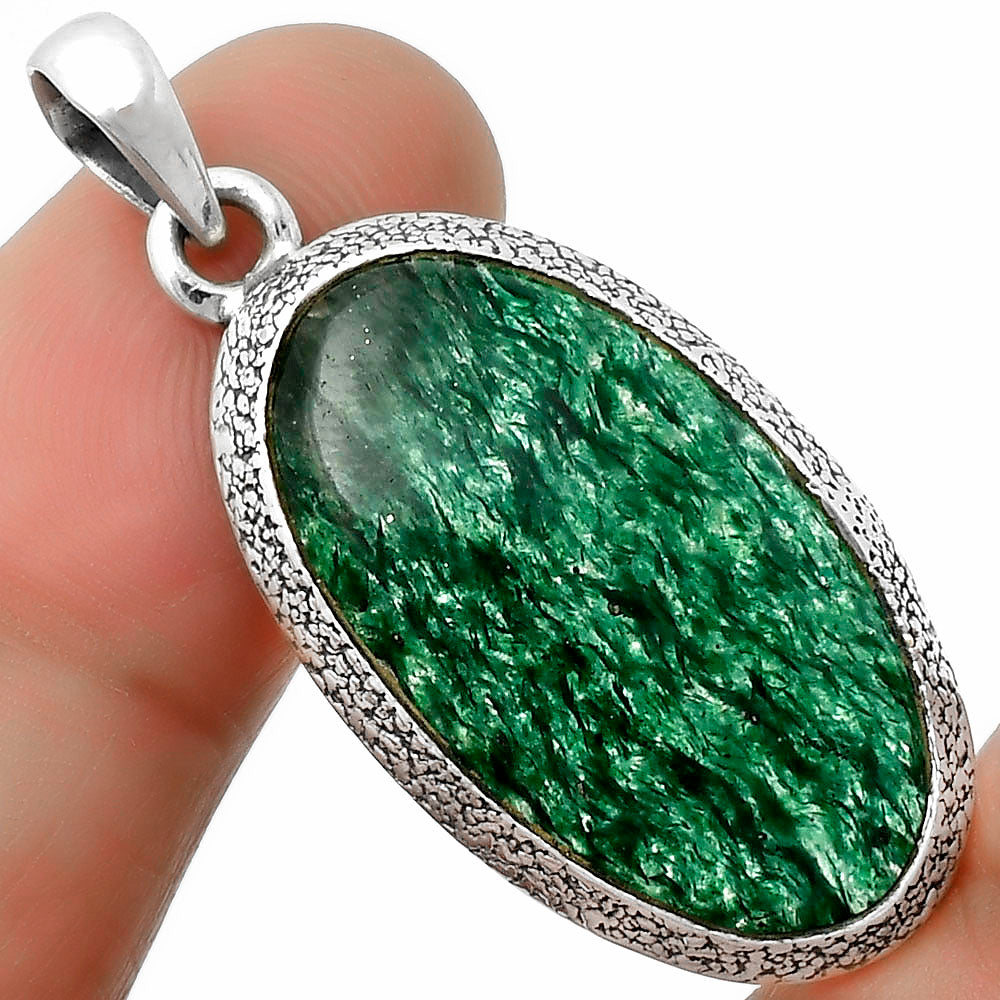 Natural Green Aventurine Pendant P-1538 SDP113828