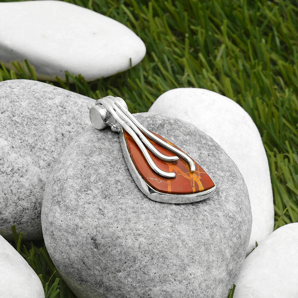 Natural Noreena Jasper Pendant P-1675 SDP114529