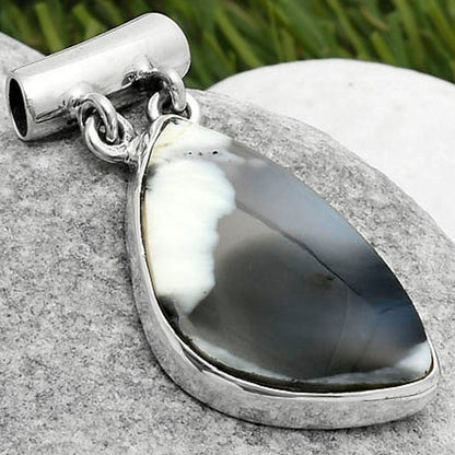 Merlinite Dendritic Opal - Turkey Pendant P-1198 SDP114553