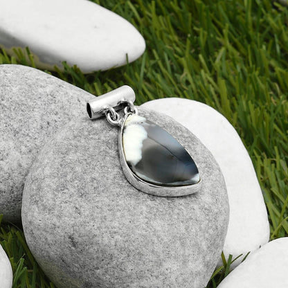 Merlinite Dendritic Opal - Turkey Pendant P-1198 SDP114553