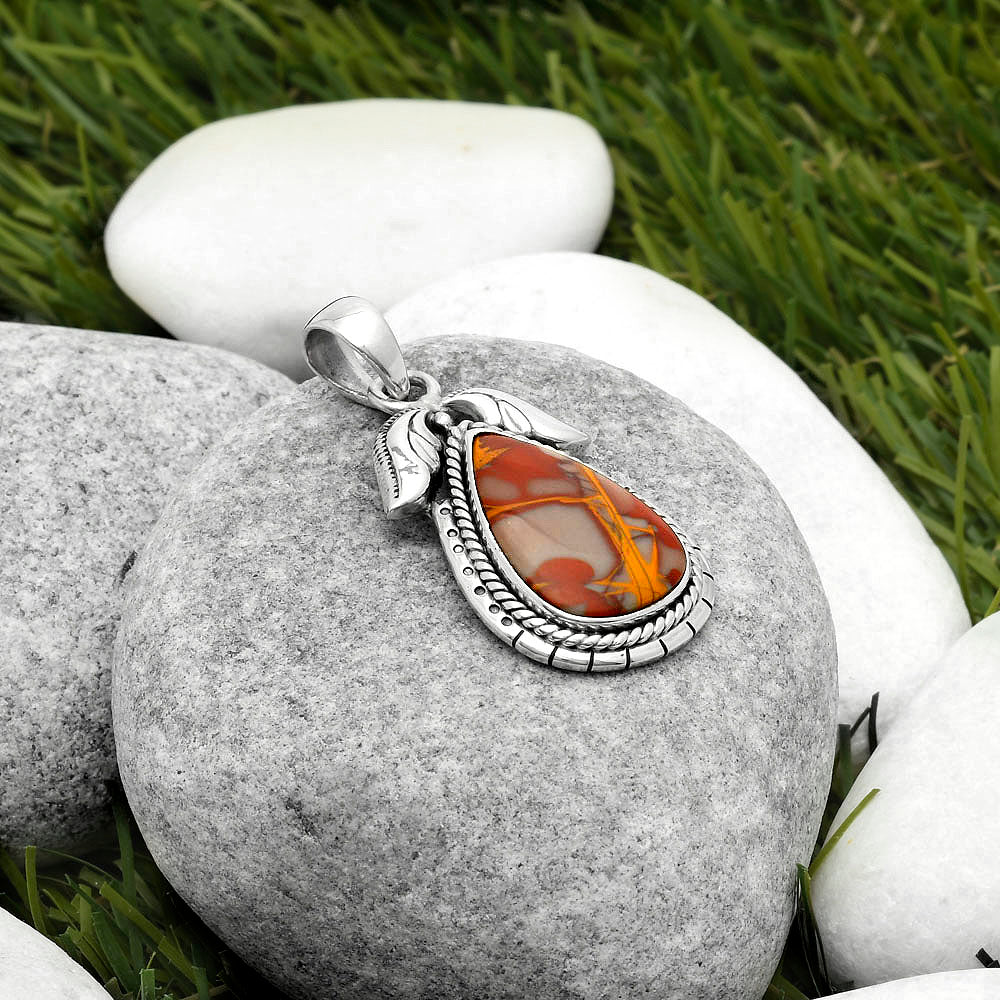 Natural Noreena Jasper Pendant P-1567 SDP114566