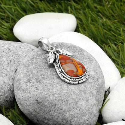 Natural Noreena Jasper Pendant P-1567 SDP114566