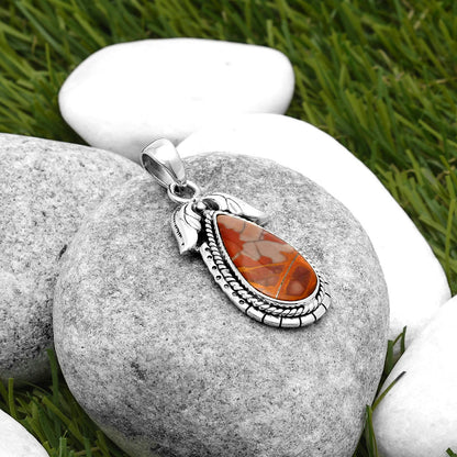 Natural Noreena Jasper Pendant P-1567 SDP114567