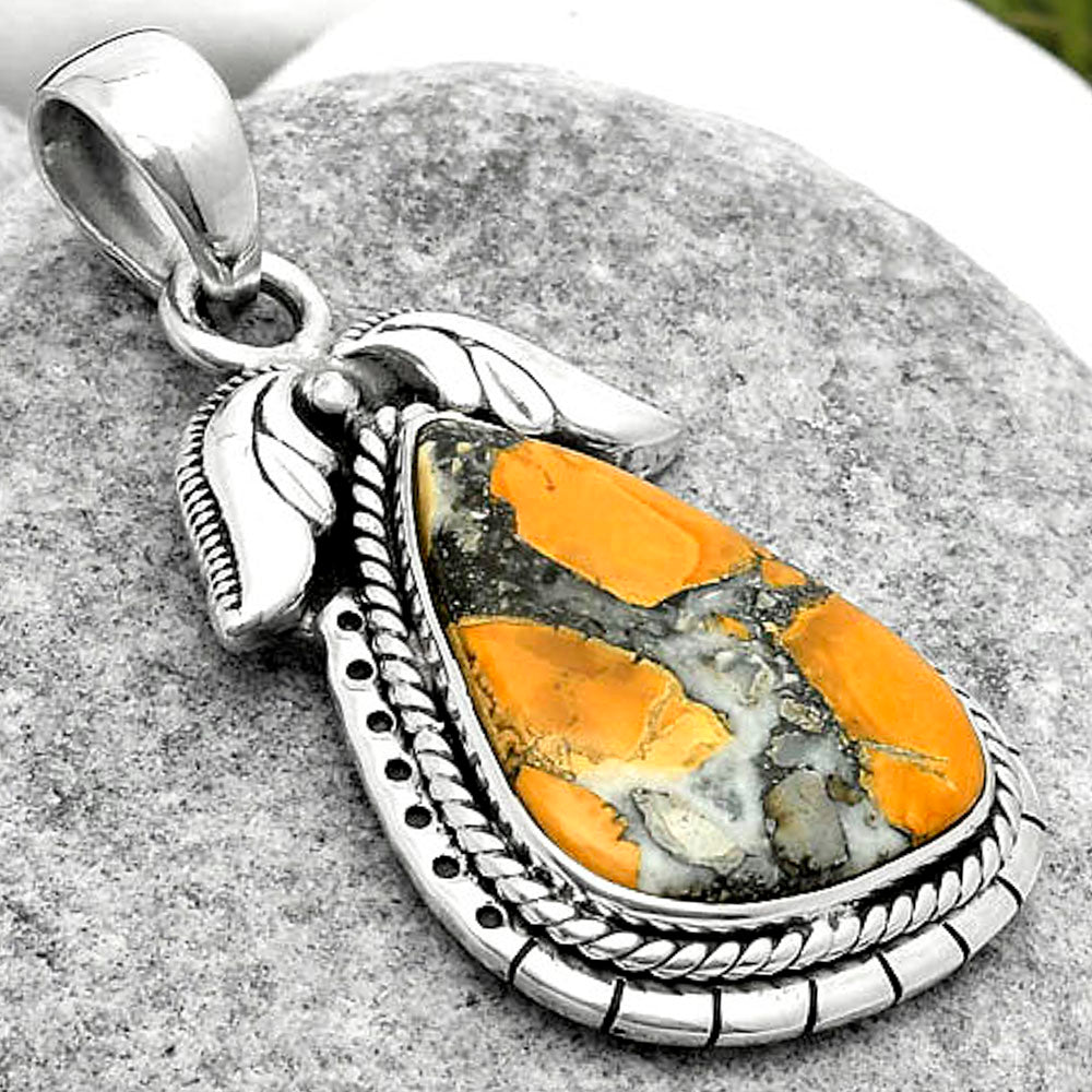 Natural Maligano Jasper - Indonesia Pendant P-1567 SDP114572