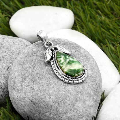Natural Dioptase Pendant P-1567 SDP114576