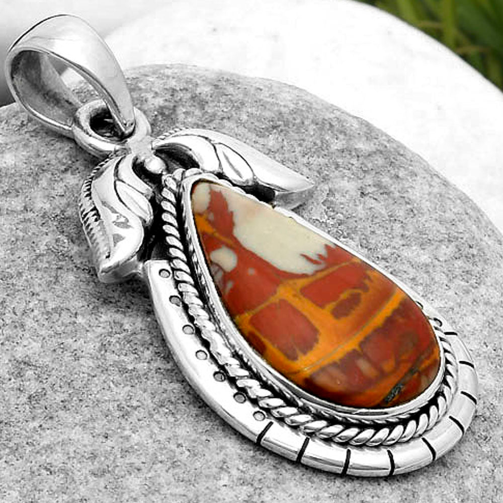 Natural Noreena Jasper Pendant P-1567 SDP114580