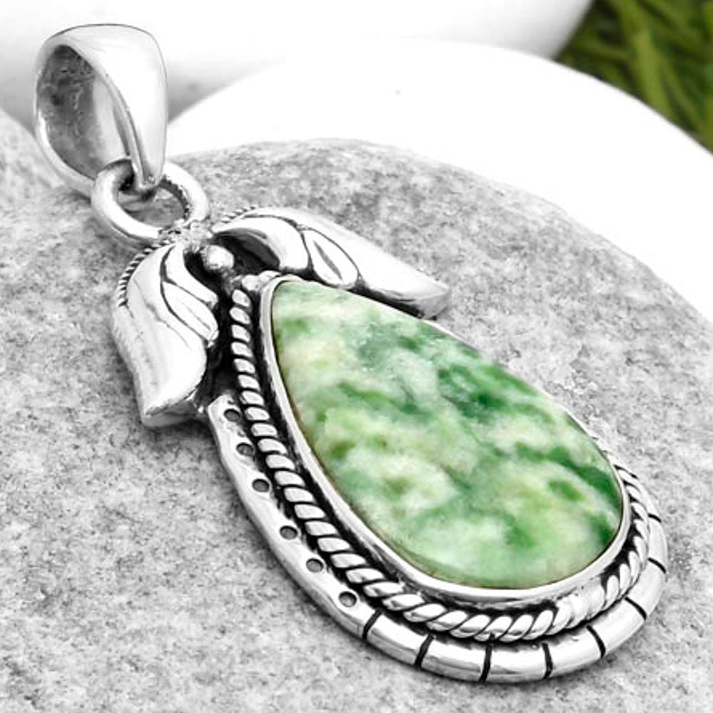 Natural Dioptase Pendant P-1567 SDP114593