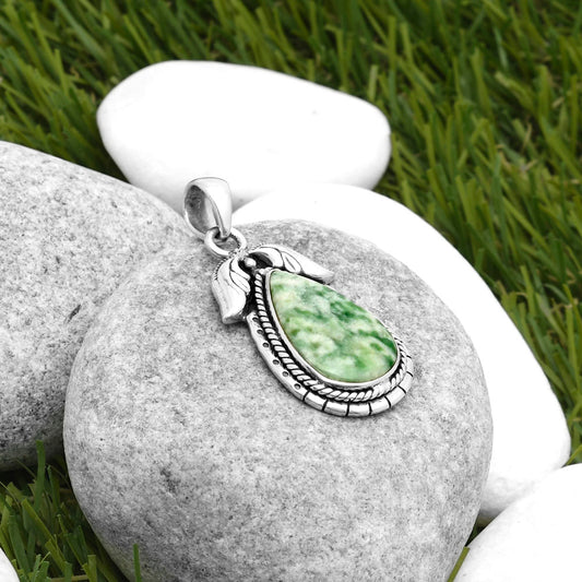 Natural Dioptase Pendant P-1567 SDP114593