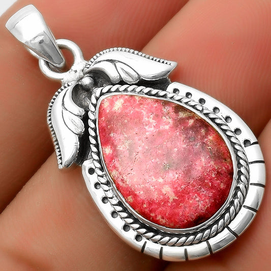 Natural Pink Thulite - Norway Pendant P-1567 SDP114601