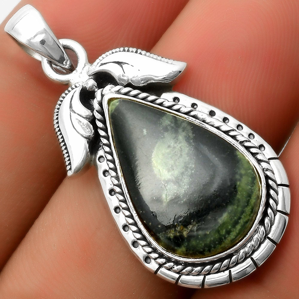 Natural Star Galaxy Jasper Pendant P-1567 SDP114604