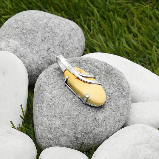 Natural Maligano Jasper - Indonesia Pendant P-1165 SDP114843