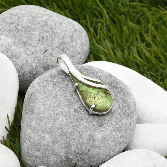 Natural Chrome Chalcedony Pendant P-1165 SDP114850