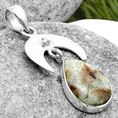 Crescent Moon Astrophyllite Russia Pendant P-1133 SDP114908