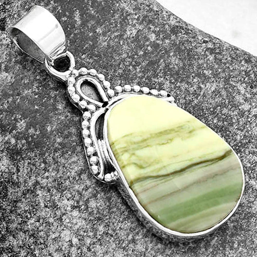 Natural Serpentine Pendant P-1092 SDP115257