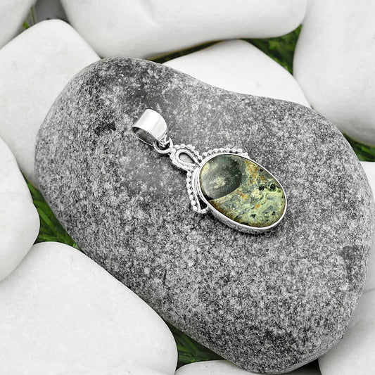 Natural Star Galaxy Jasper Pendant P-1092 SDP115259