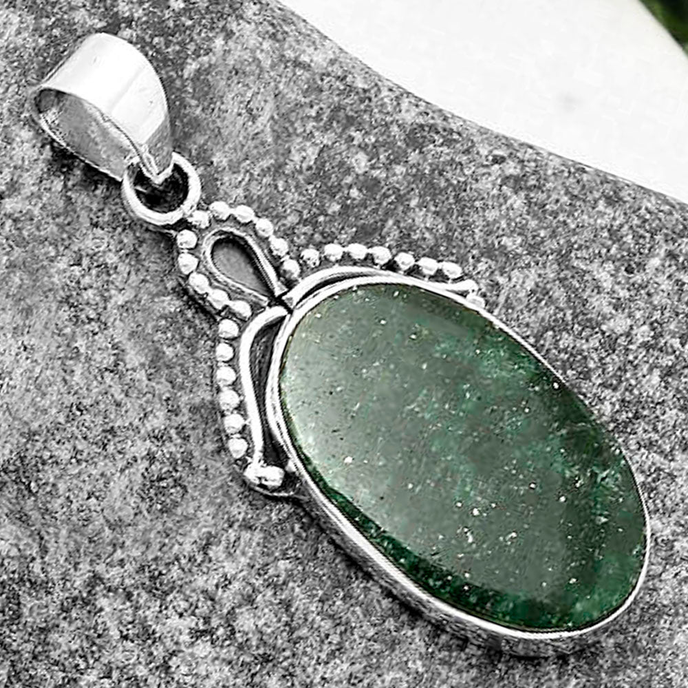 Natural Green Aventurine Pendant P-1092 SDP115275