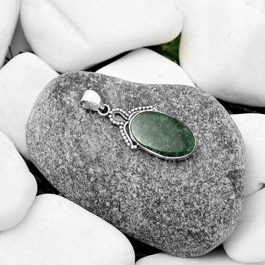 Natural Green Aventurine Pendant P-1092 SDP115275