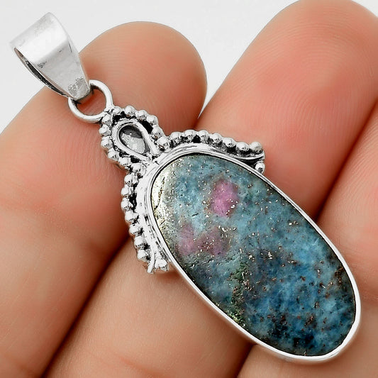 Natural Ruby In Kyanite Pendant P-1092 SDP115279