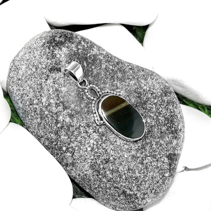 Natural Polygram Jasper Pendant P-1092 SDP115290