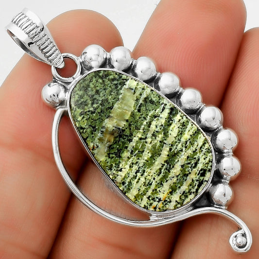 Natural Chrysotile Pendant P-1022 SDP115300