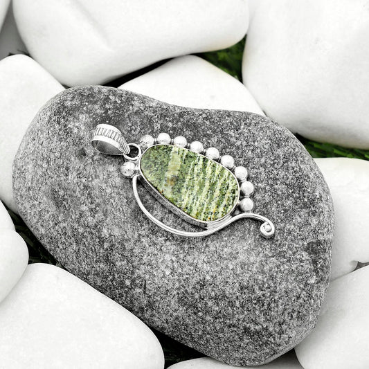 Natural Chrysotile Pendant P-1022 SDP115300