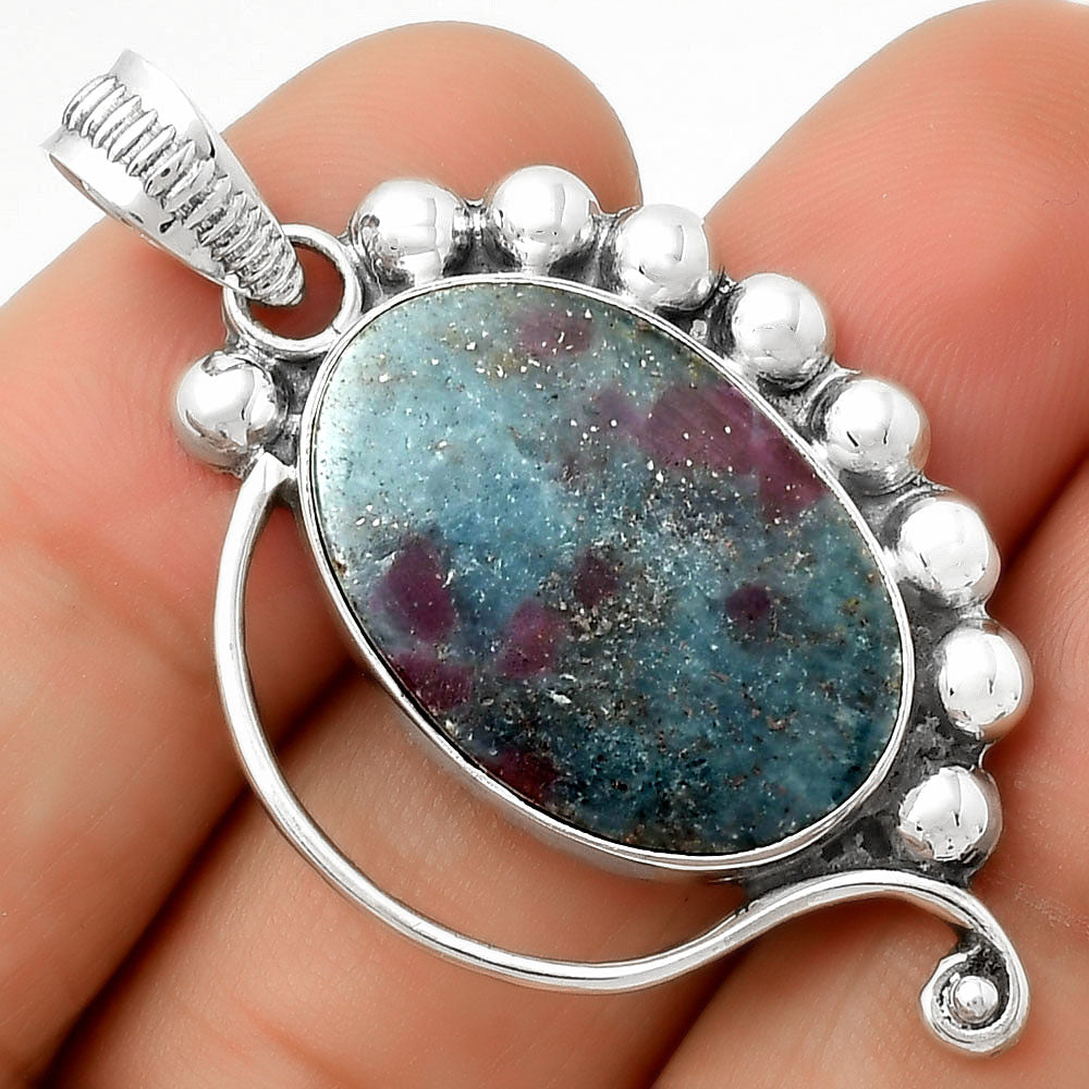 Natural Ruby In Kyanite Pendant P-1022 SDP115304