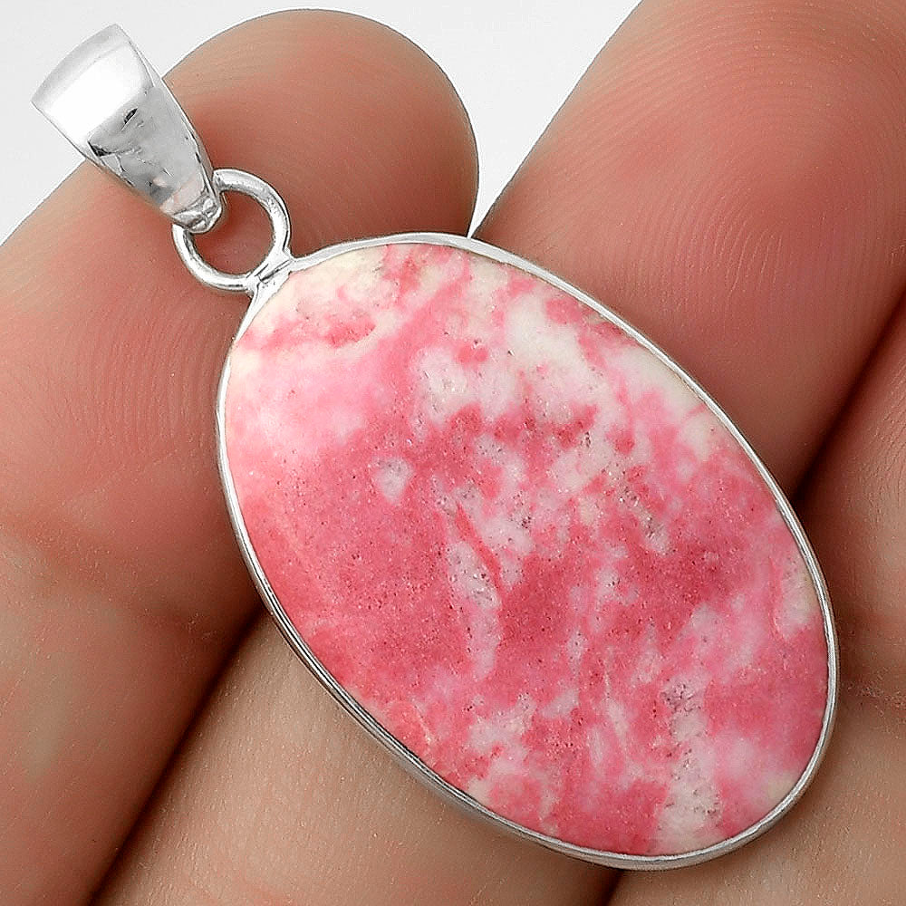 Natural Pink Thulite - Norway Pendant P-1001 SDP115343
