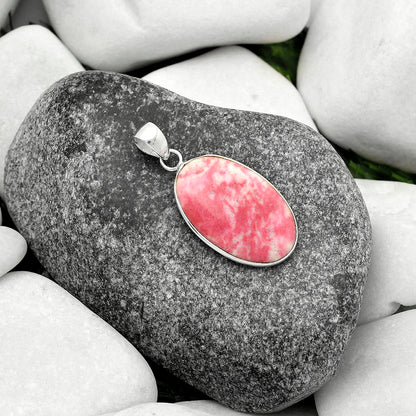 Natural Pink Thulite - Norway Pendant P-1001 SDP115343