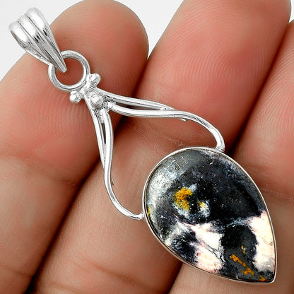 Natural Indian Blanket Jasper Pendant P-1253 SDP115364