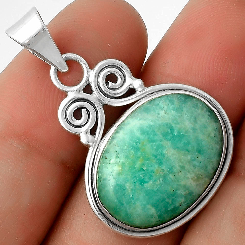 Natural Paraiba Amazonite Pendant P-1603 SDP115379