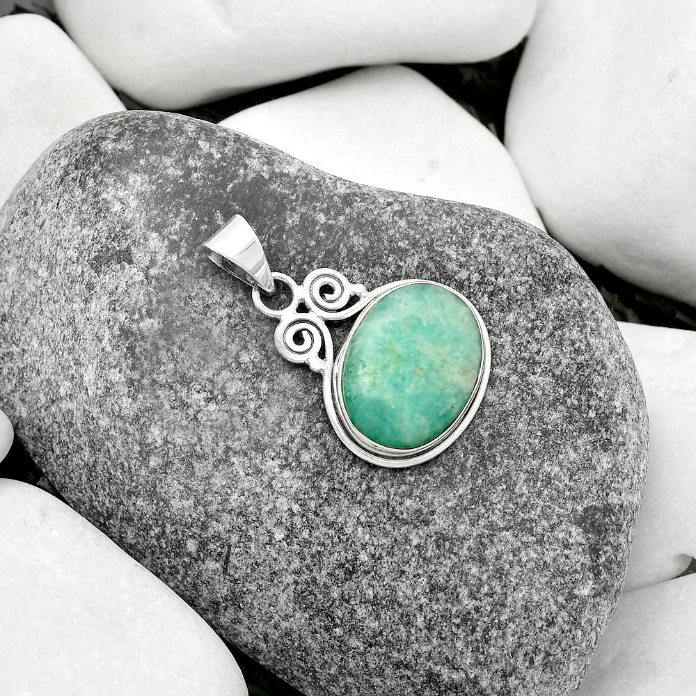 Natural Paraiba Amazonite Pendant P-1603 SDP115379