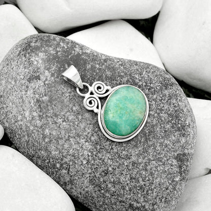Natural Paraiba Amazonite Pendant P-1603 SDP115379
