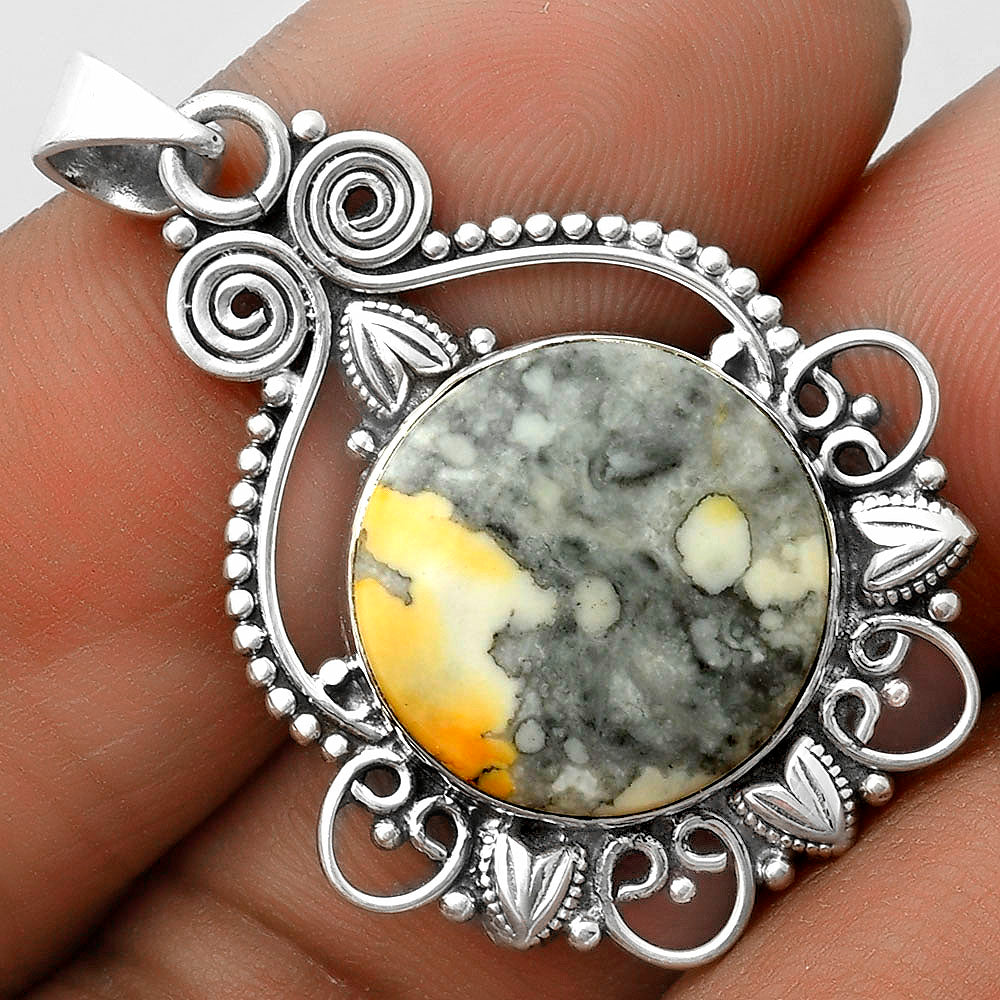 Natural Maligano Jasper - Indonesia Pendant P-1516 SDP115593