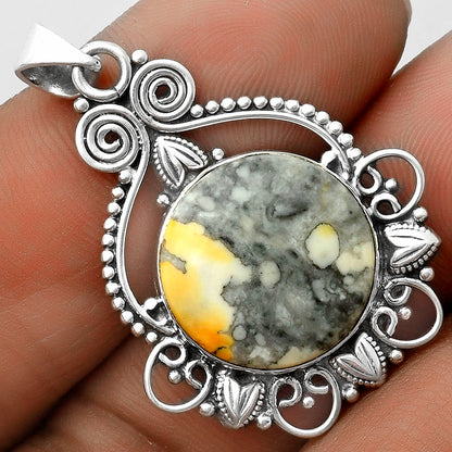 Natural Maligano Jasper - Indonesia Pendant P-1516 SDP115593