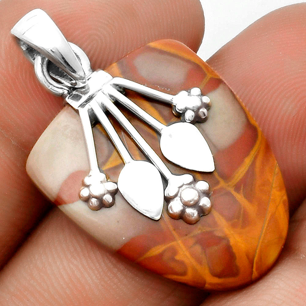 Natural Noreena Jasper Pendant P-1647 SDP115724