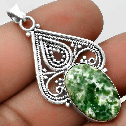 Natural Dioptase Pendant P-1541 SDP115788